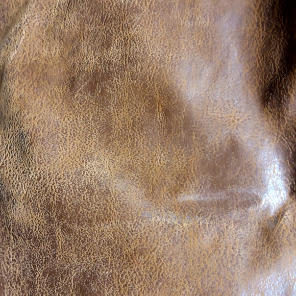 Bebe Distressed Faux Leather Flared Lined Pant- Sz. Sm - Picture 8 of 8